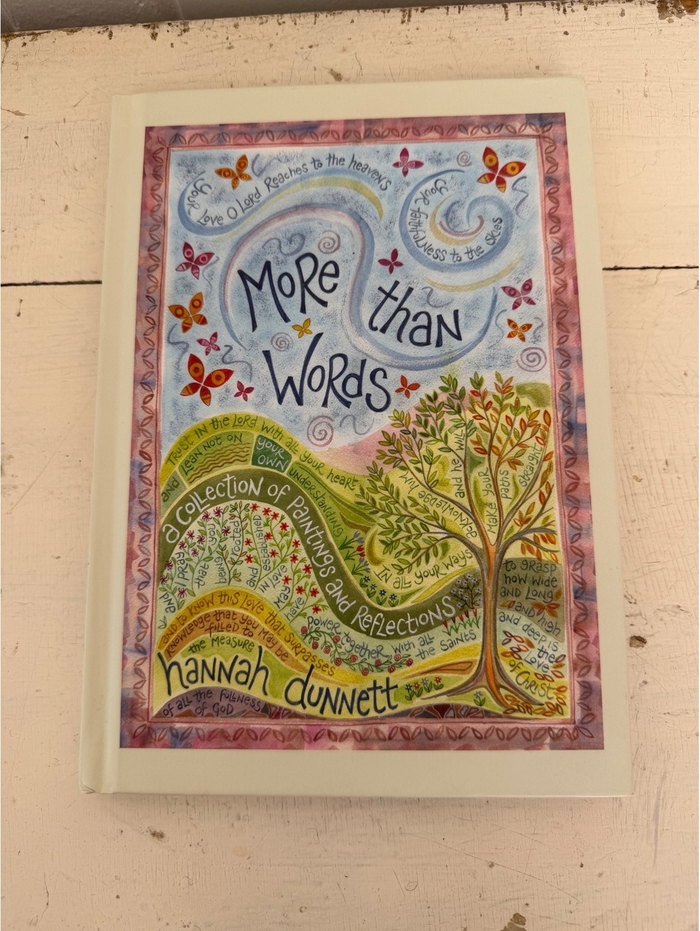 More Than Words by Hannah Dunnett - Collection of Paintings and Reflections